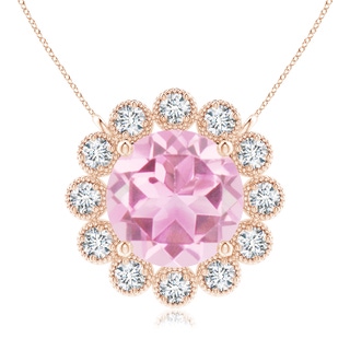 Round A Pink Tourmaline