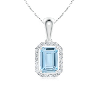 Emerald Cut AA Aquamarine