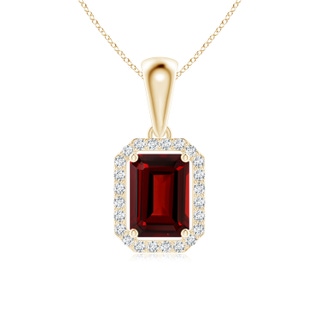 Emerald Cut AAAA Garnet