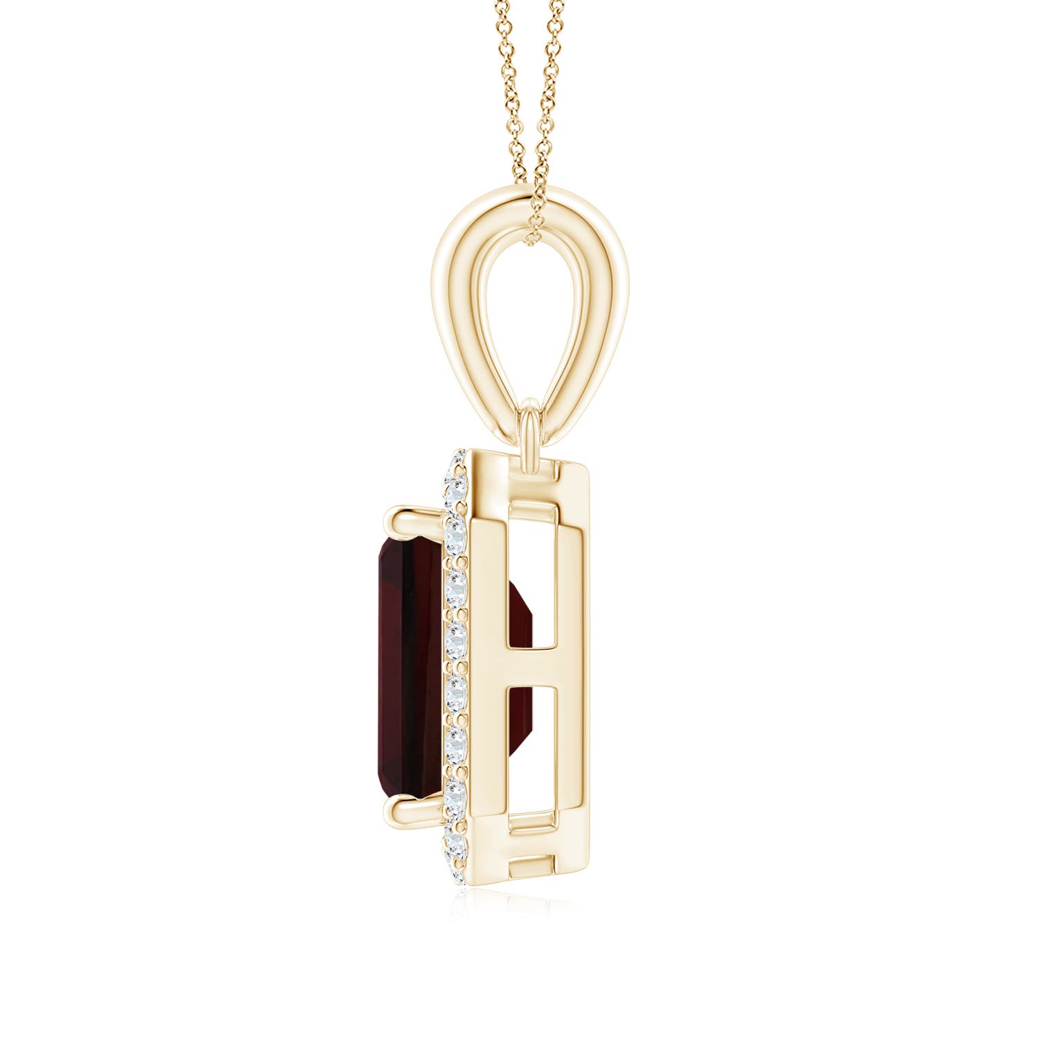 A - Garnet / 1.32 CT / 14 KT Yellow Gold