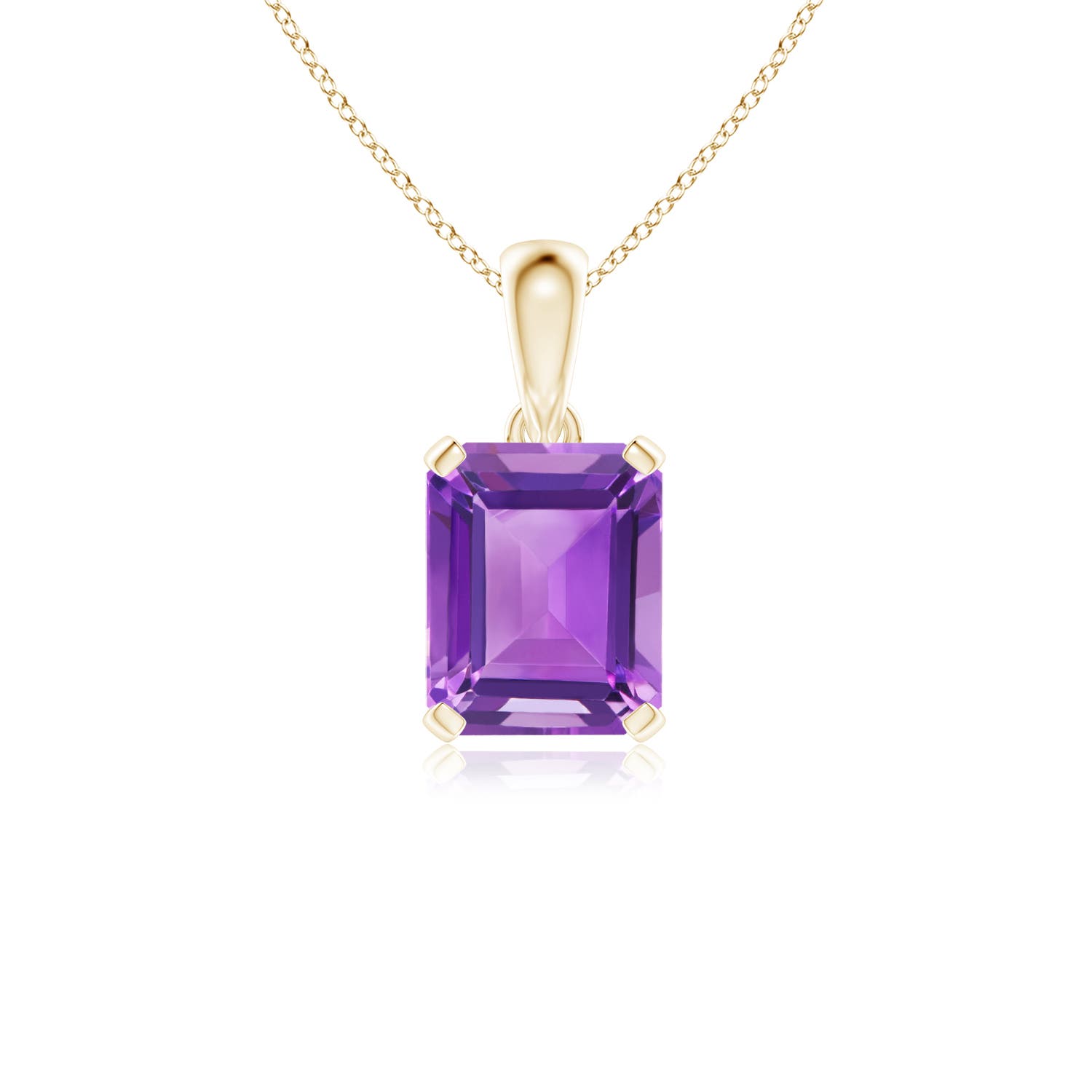 AA - Amethyst / 2.9 CT / 14 KT Yellow Gold