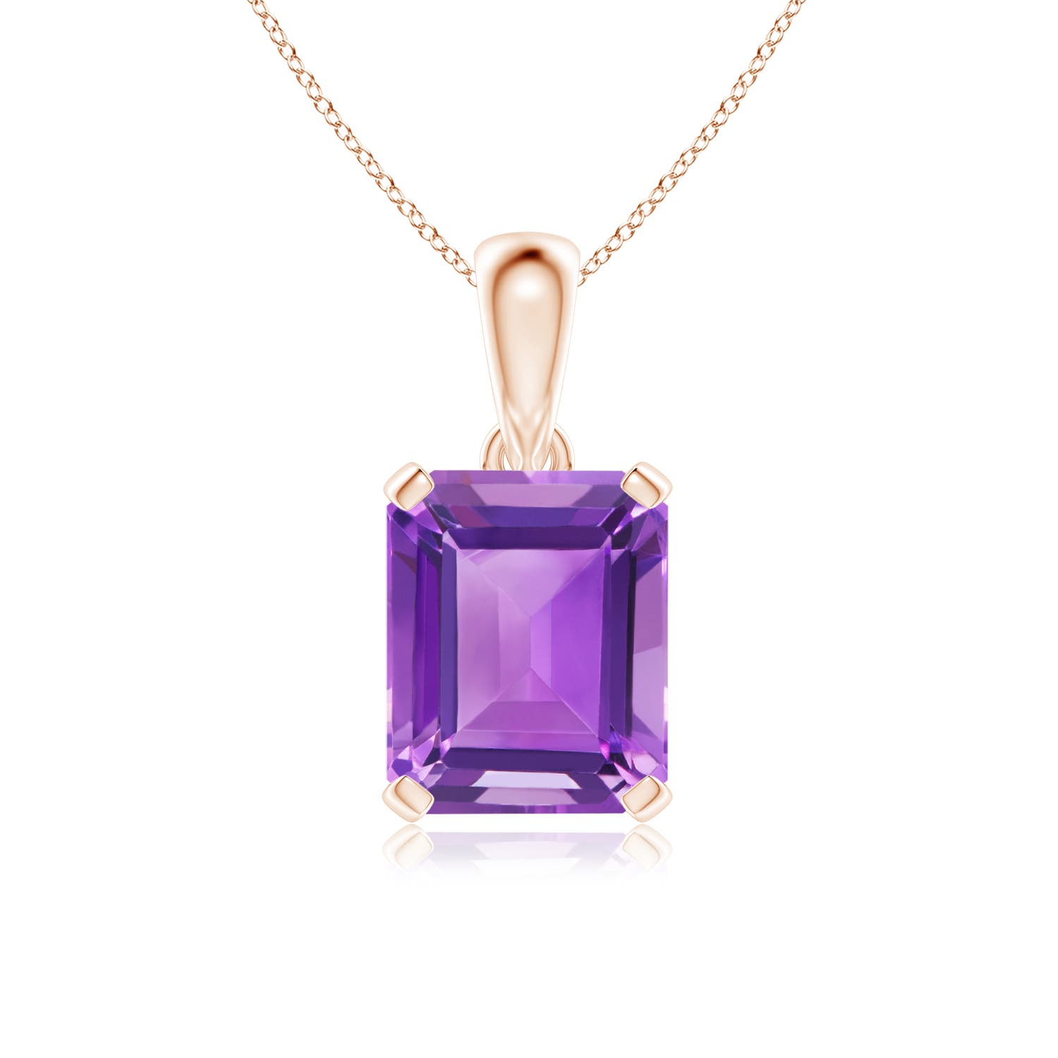 AA - Amethyst / 5.3 CT / 14 KT Rose Gold