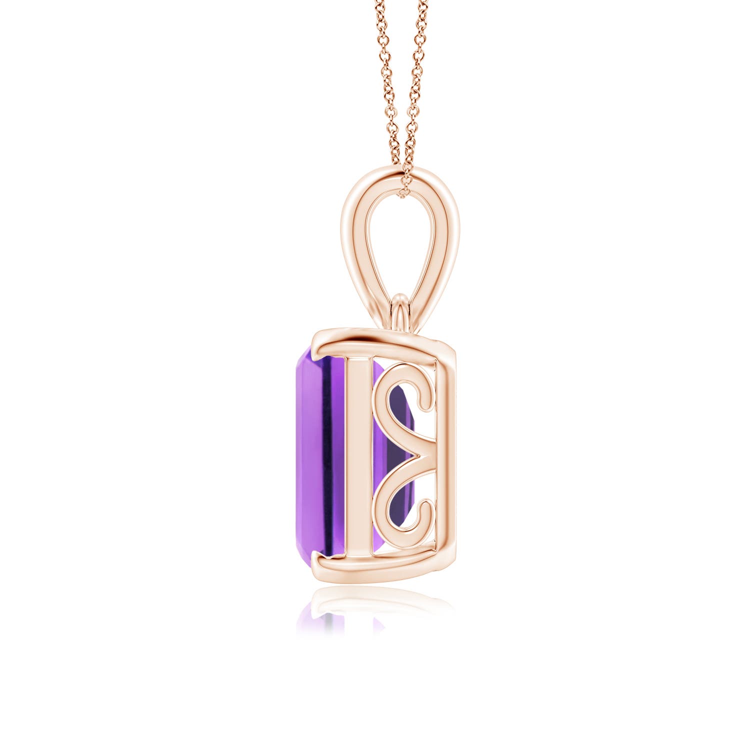 AA - Amethyst / 5.3 CT / 14 KT Rose Gold