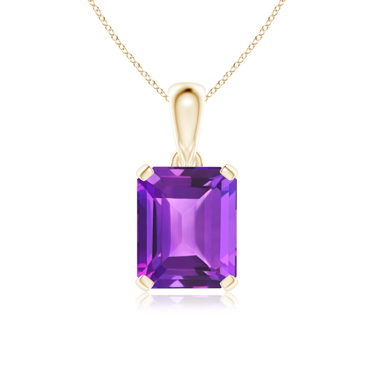 AAA - Amethyst / 5.3 CT / 14 KT Yellow Gold