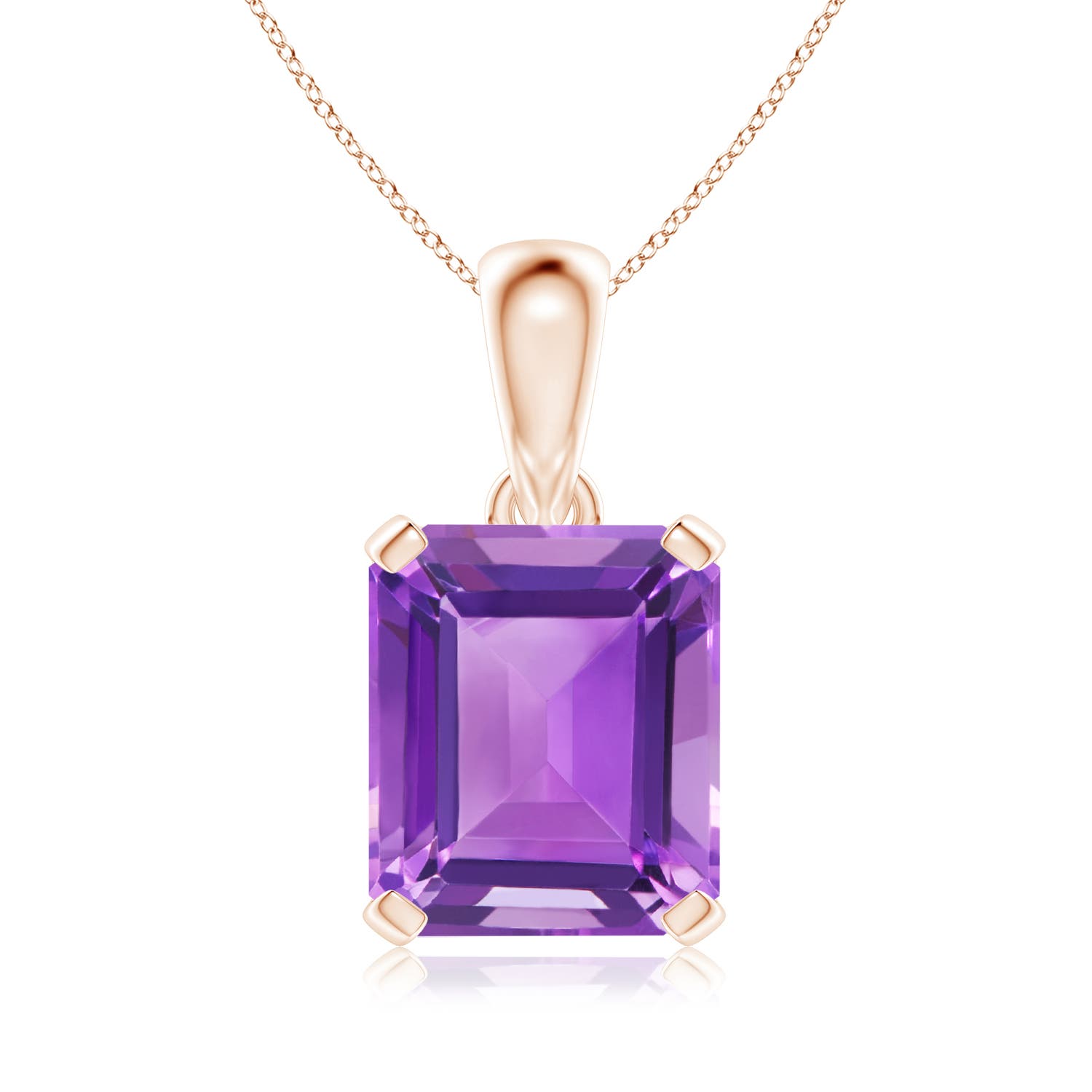 AA - Amethyst / 9.6 CT / 14 KT Rose Gold