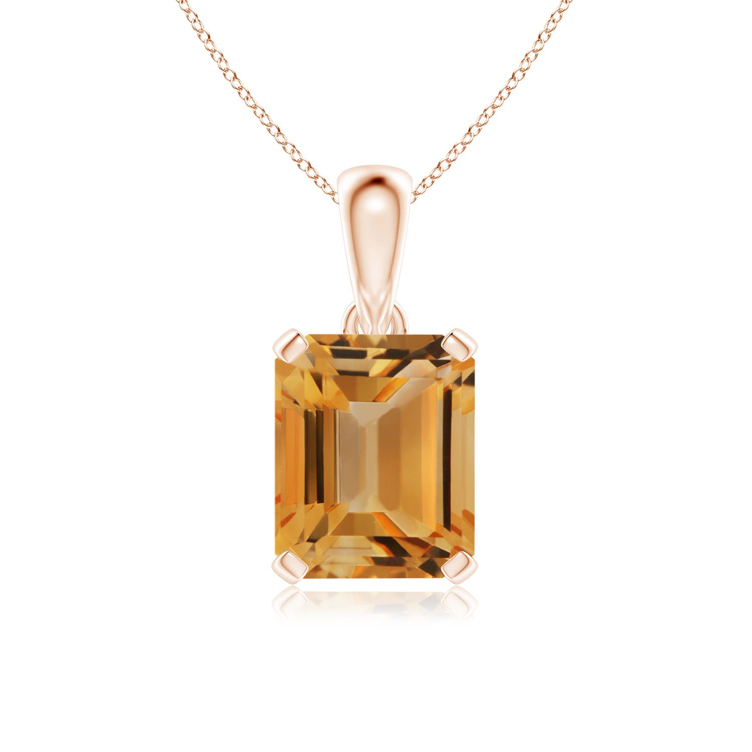 A - Citrine / 5.6 CT / 14 KT Rose Gold