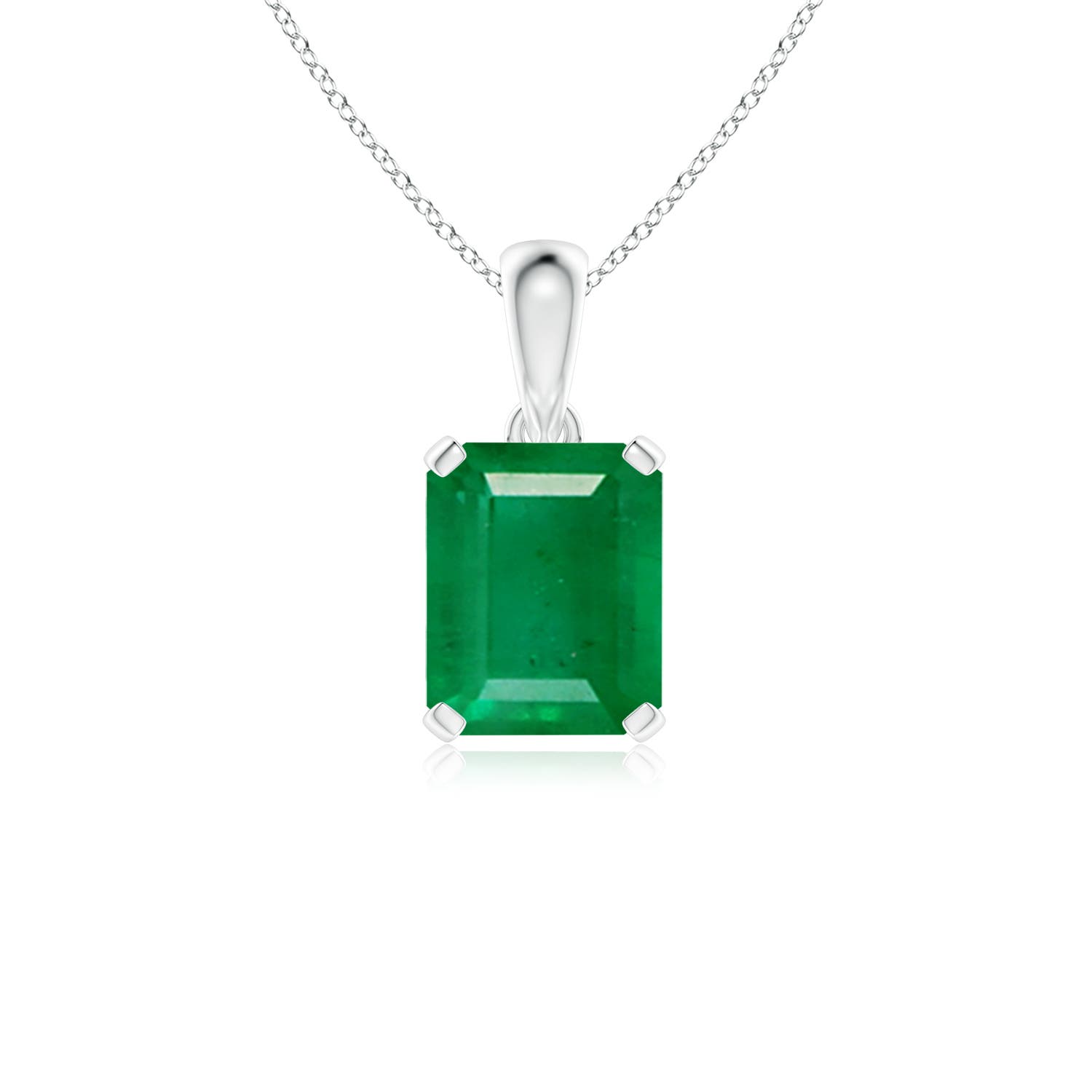 AA - Emerald / 2.85 CT / 14 KT White Gold