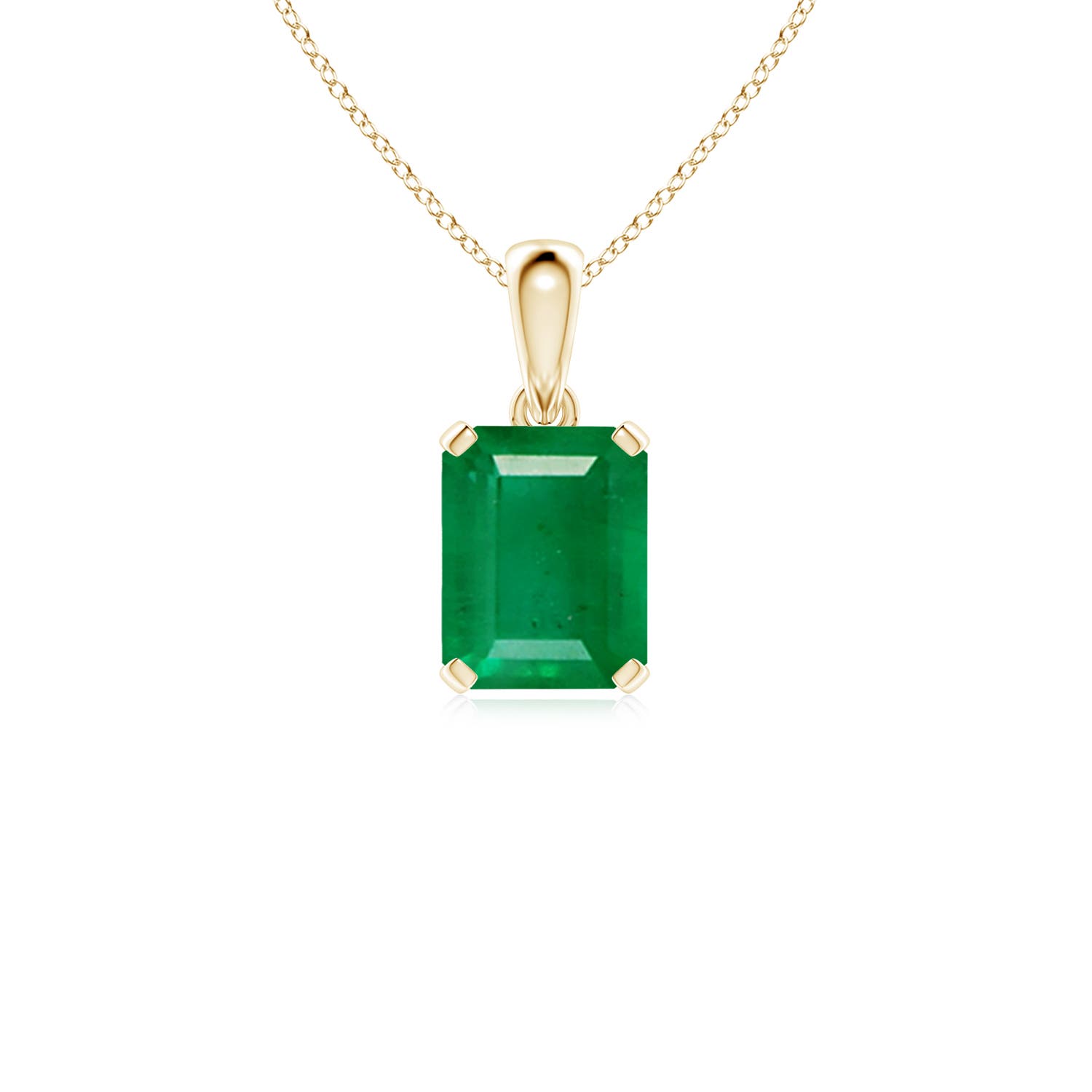 AA - Emerald / 2.25 CT / 14 KT Yellow Gold