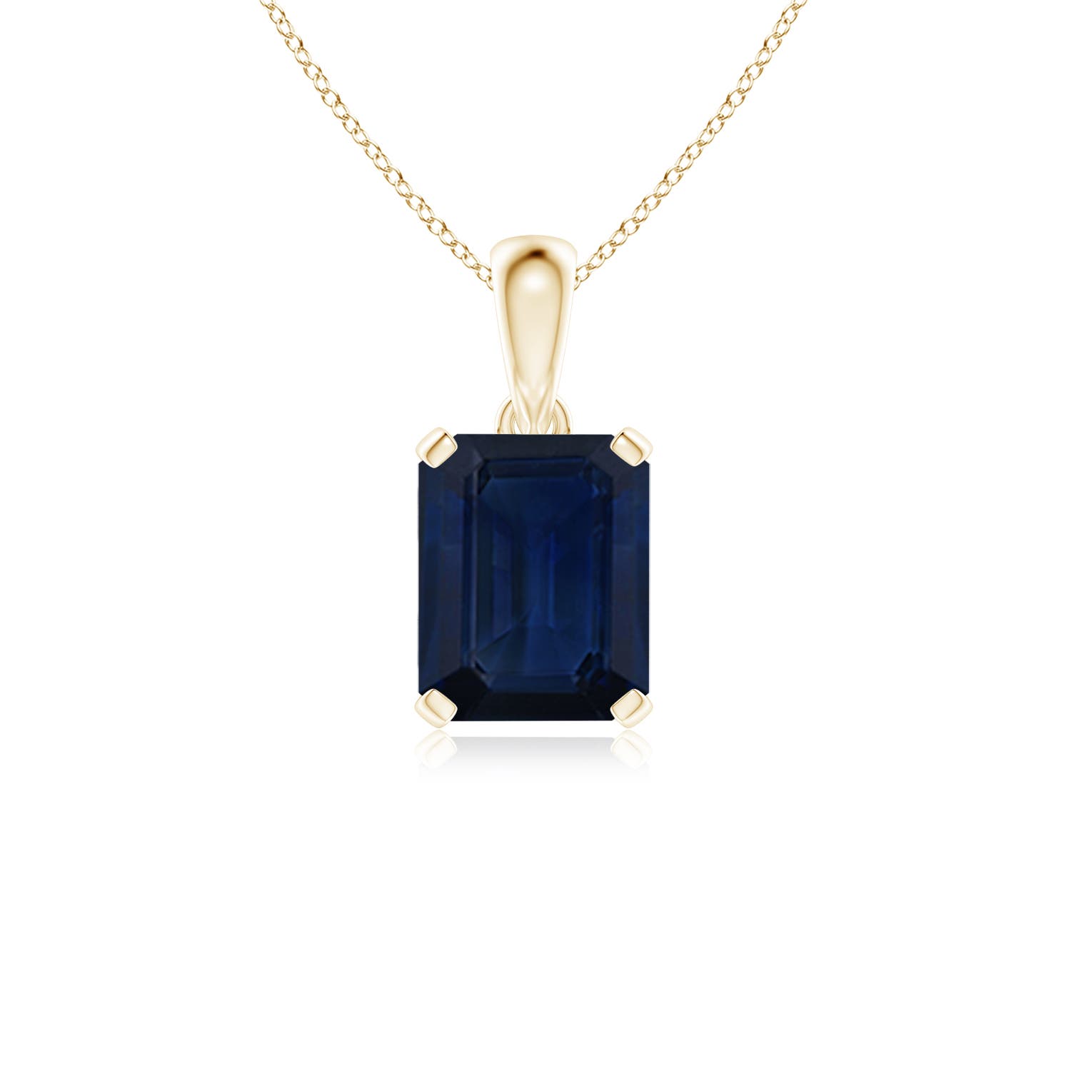 AA - Blue Sapphire / 3.4 CT / 14 KT Yellow Gold