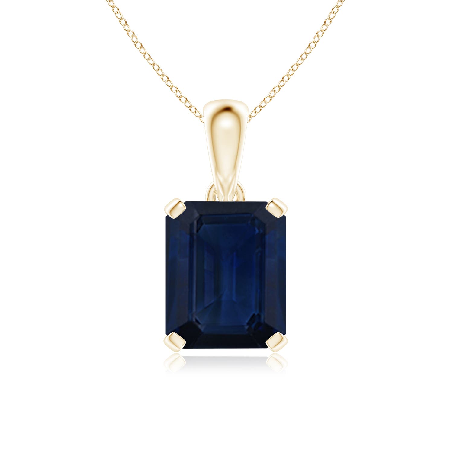 AA - Blue Sapphire / 5.5 CT / 14 KT Yellow Gold