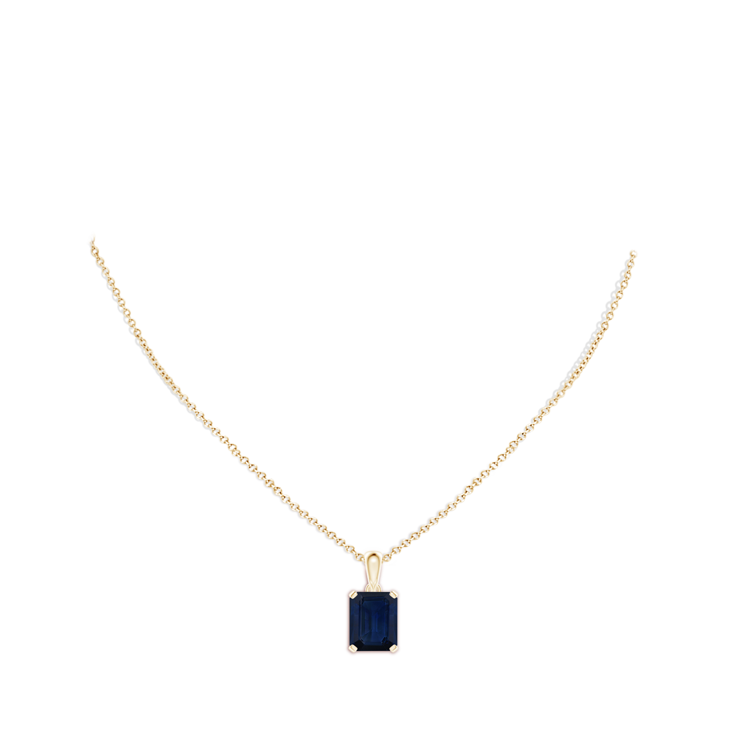 AA - Blue Sapphire / 5.5 CT / 14 KT Yellow Gold