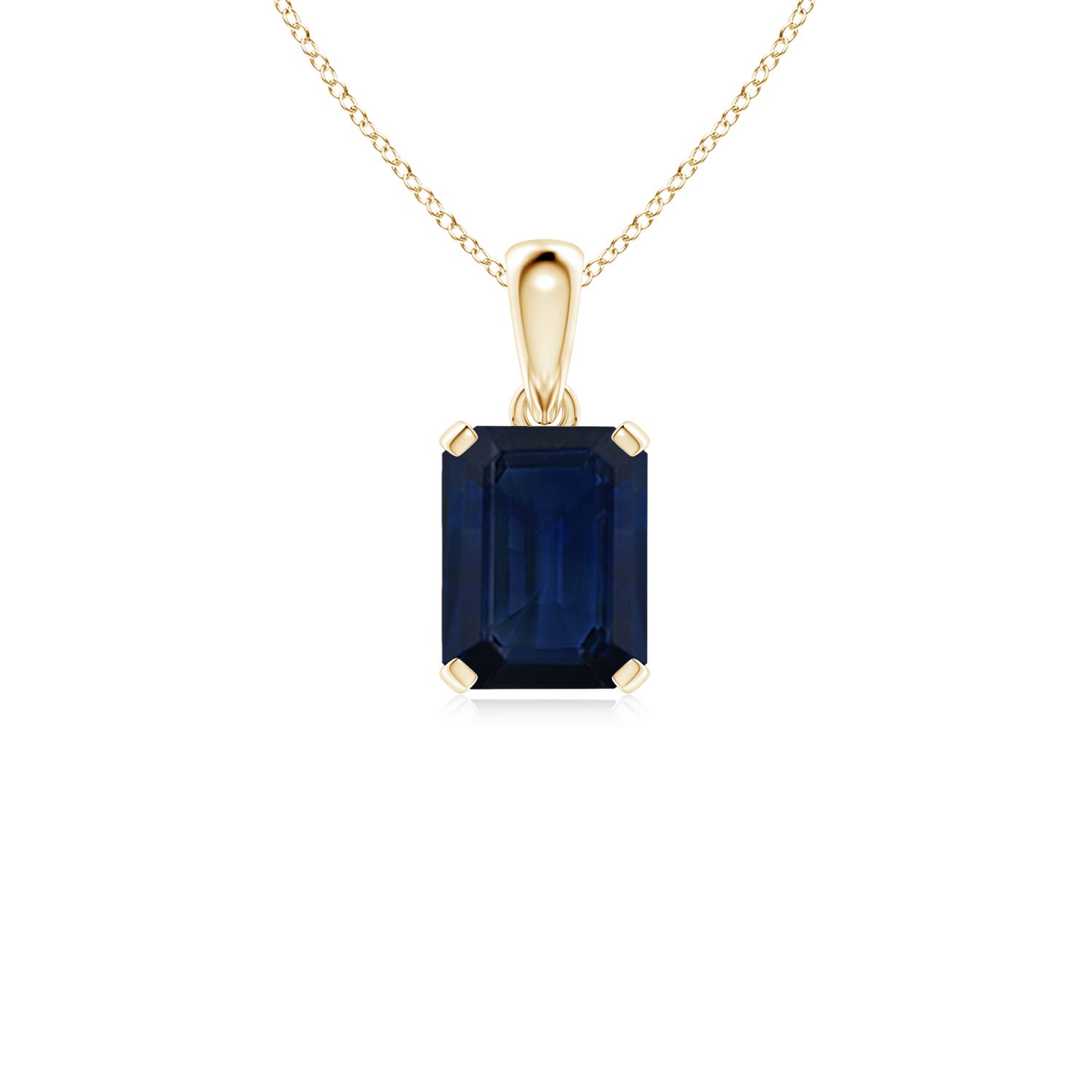 AA - Blue Sapphire / 2.45 CT / 14 KT Yellow Gold