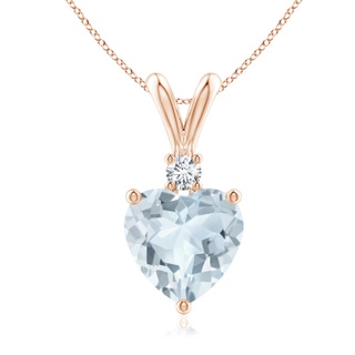 Heart A Aquamarine