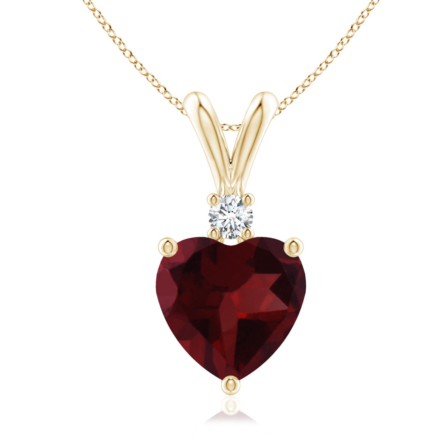 A - Garnet / 1.92 CT / 14 KT Yellow Gold