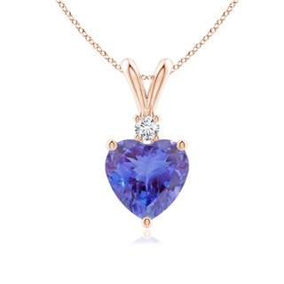 Heart AA Tanzanite