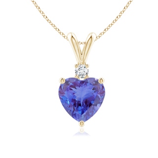 Heart AA Tanzanite