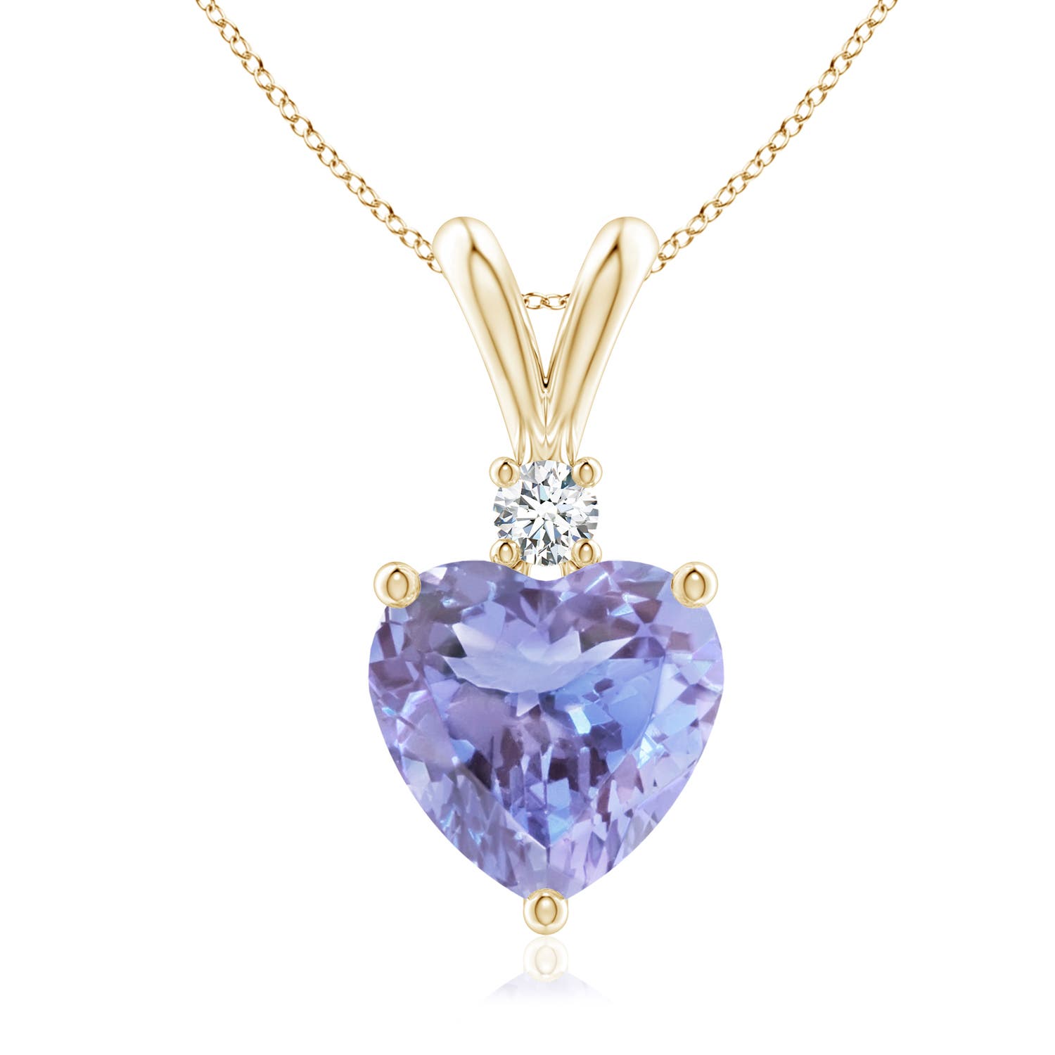 A - Tanzanite / 1.87 CT / 14 KT Yellow Gold