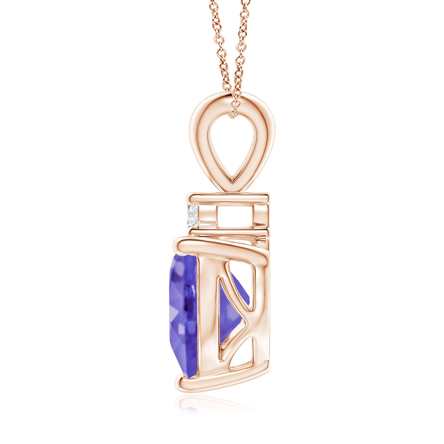 AA - Tanzanite / 1.87 CT / 14 KT Rose Gold