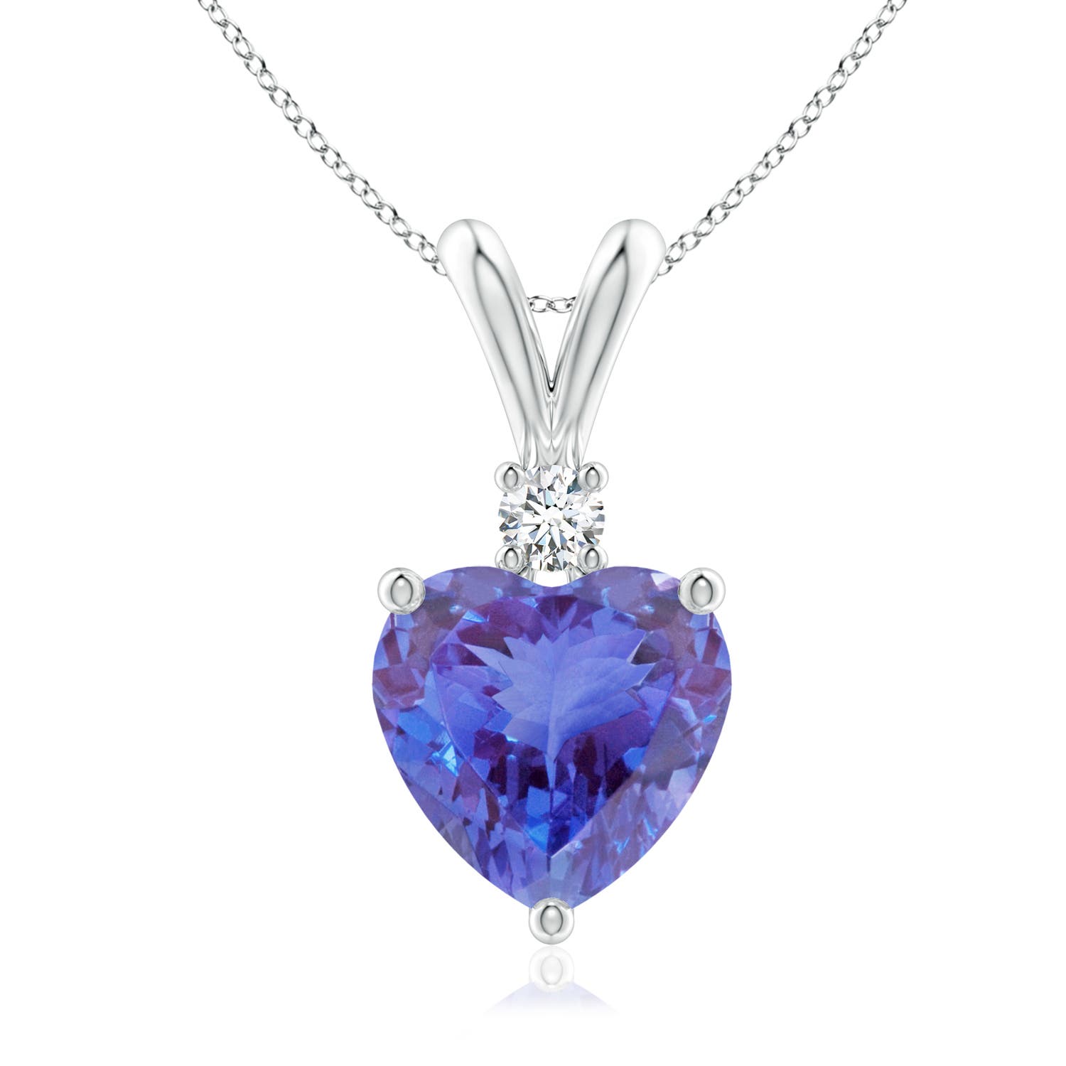 AA - Tanzanite / 1.87 CT / 14 KT White Gold