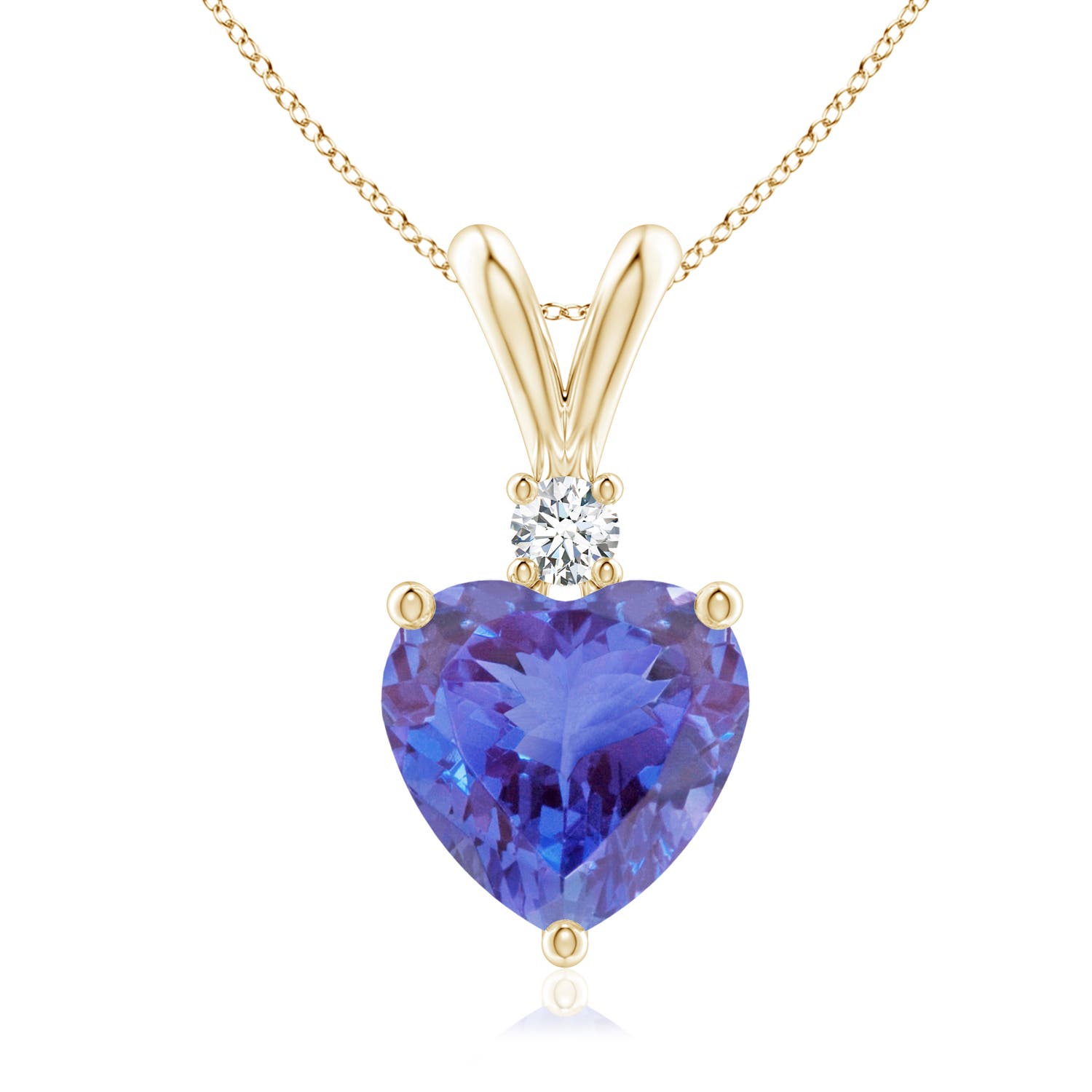 AA - Tanzanite / 1.87 CT / 14 KT Yellow Gold