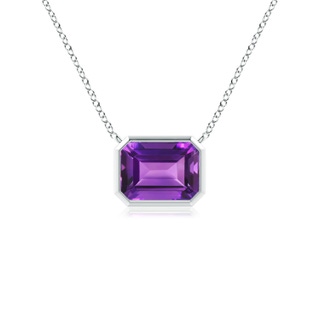 Emerald Cut AAAA Amethyst