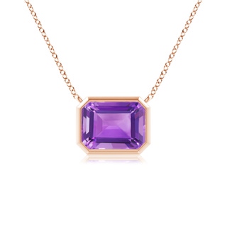Emerald Cut AA Amethyst