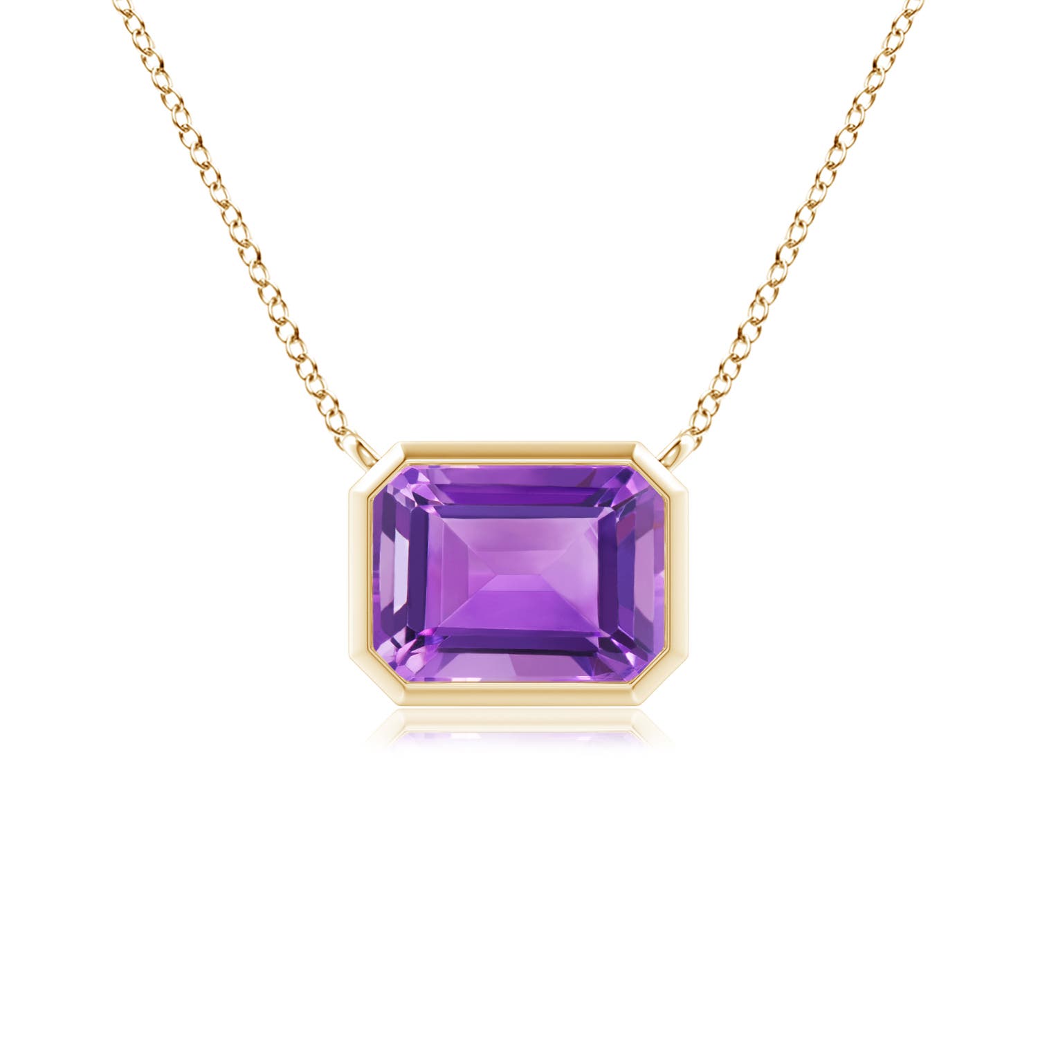 AA - Amethyst / 1.5 CT / 14 KT Yellow Gold