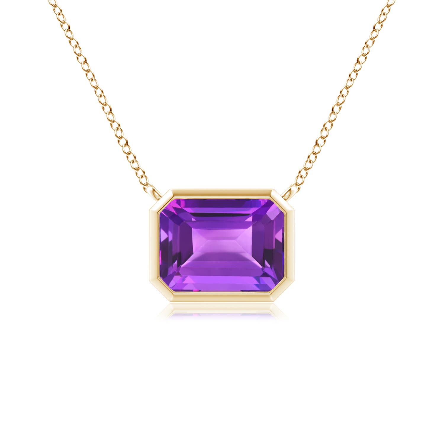 AAA - Amethyst / 1.5 CT / 14 KT Yellow Gold