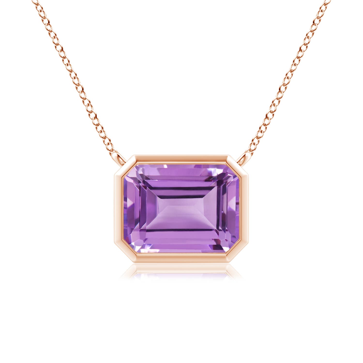 A - Amethyst / 2.2 CT / 14 KT Rose Gold