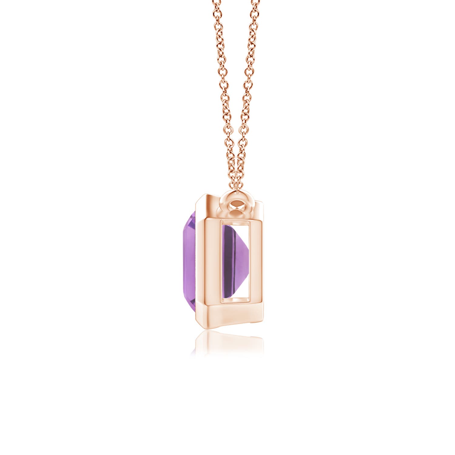 A - Amethyst / 2.2 CT / 14 KT Rose Gold