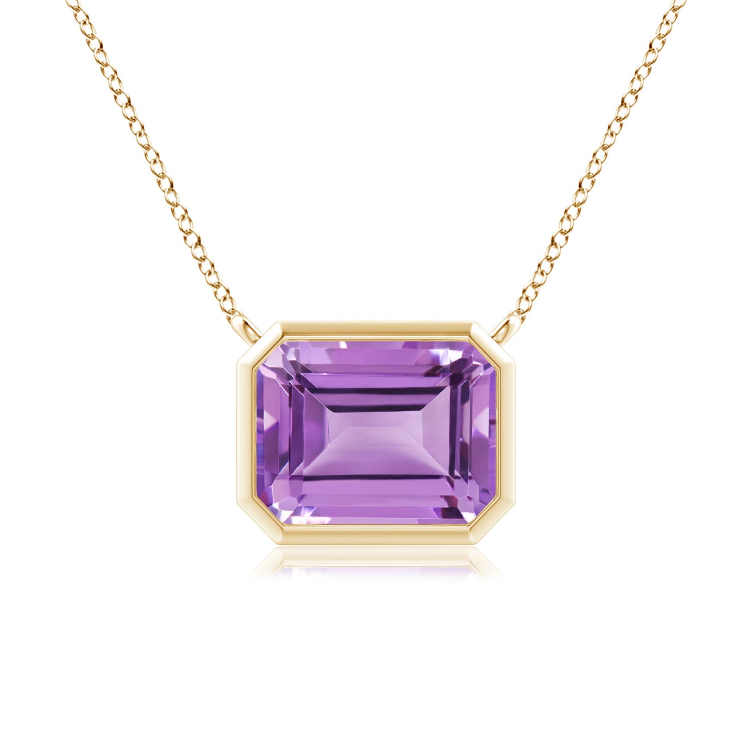 A - Amethyst / 2.2 CT / 14 KT Yellow Gold