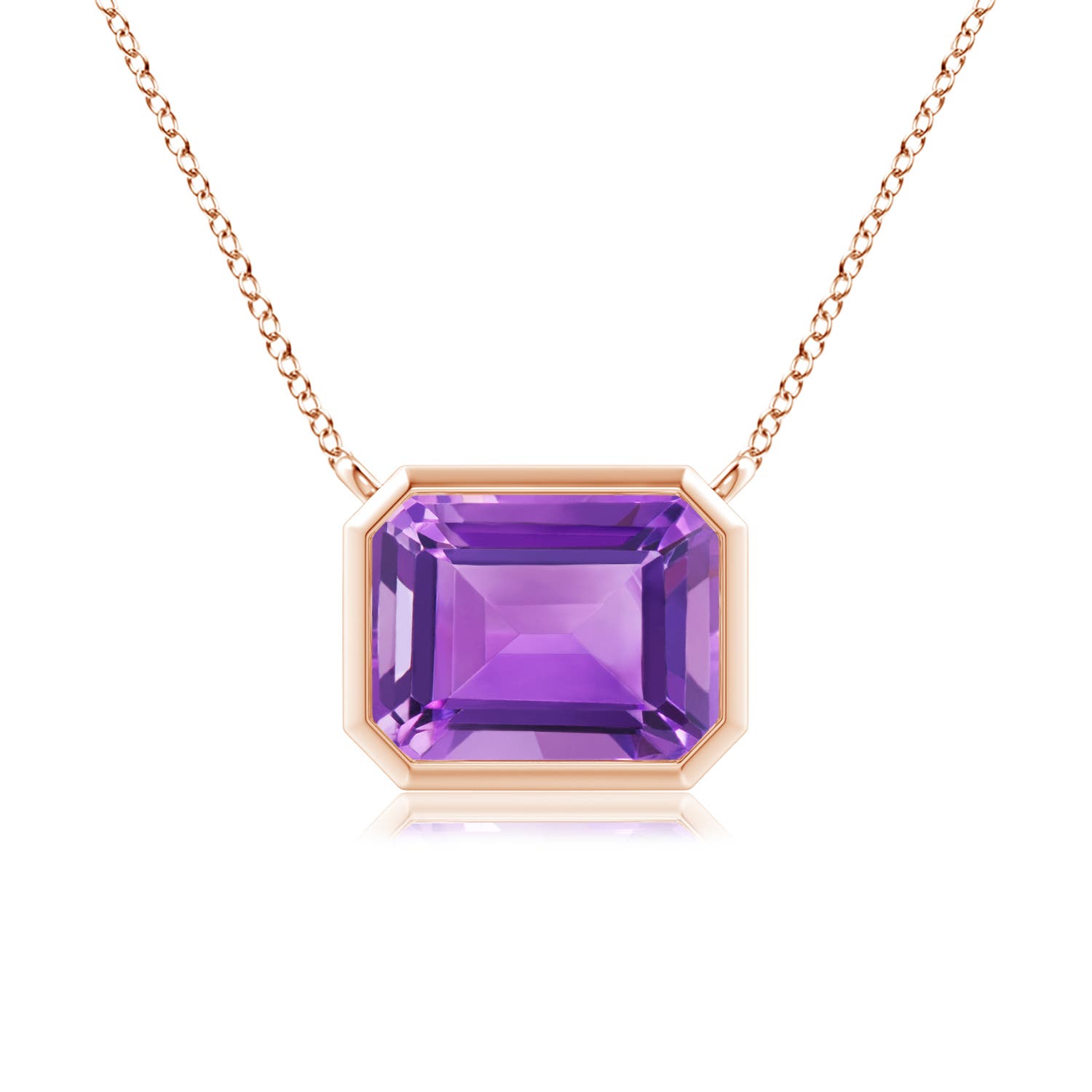 AA - Amethyst / 2.2 CT / 14 KT Rose Gold