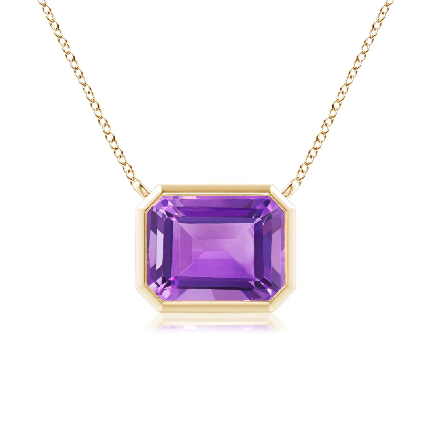 AA - Amethyst / 2.2 CT / 14 KT Yellow Gold