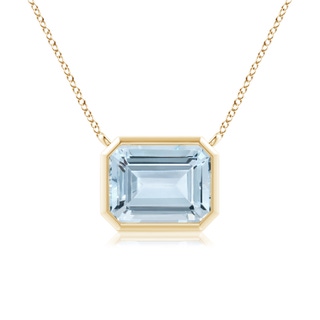 Emerald Cut A Aquamarine