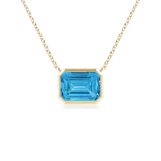 Emerald Cut Fancy Intense, VS2 Blue Diamond