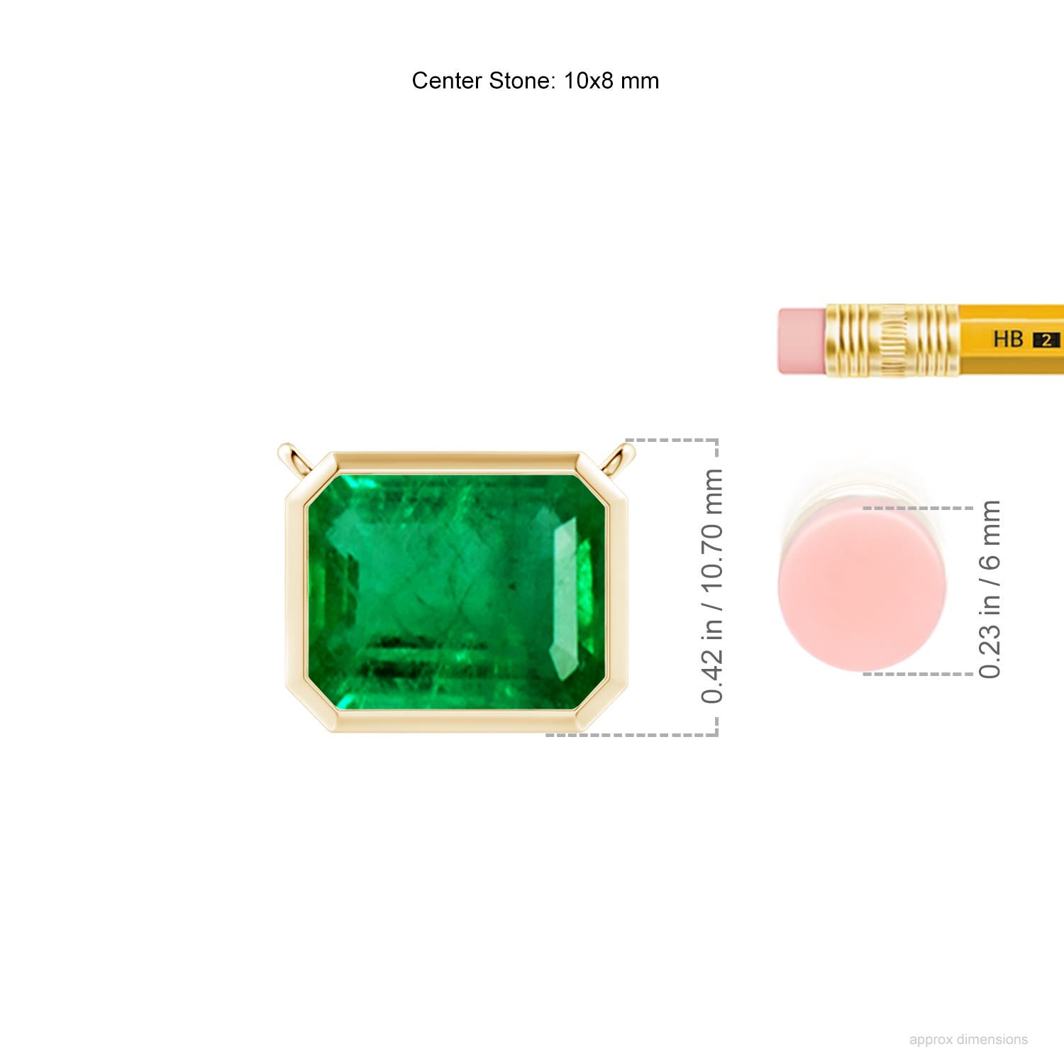 AAA - Emerald / 2.85 CT / 14 KT Yellow Gold