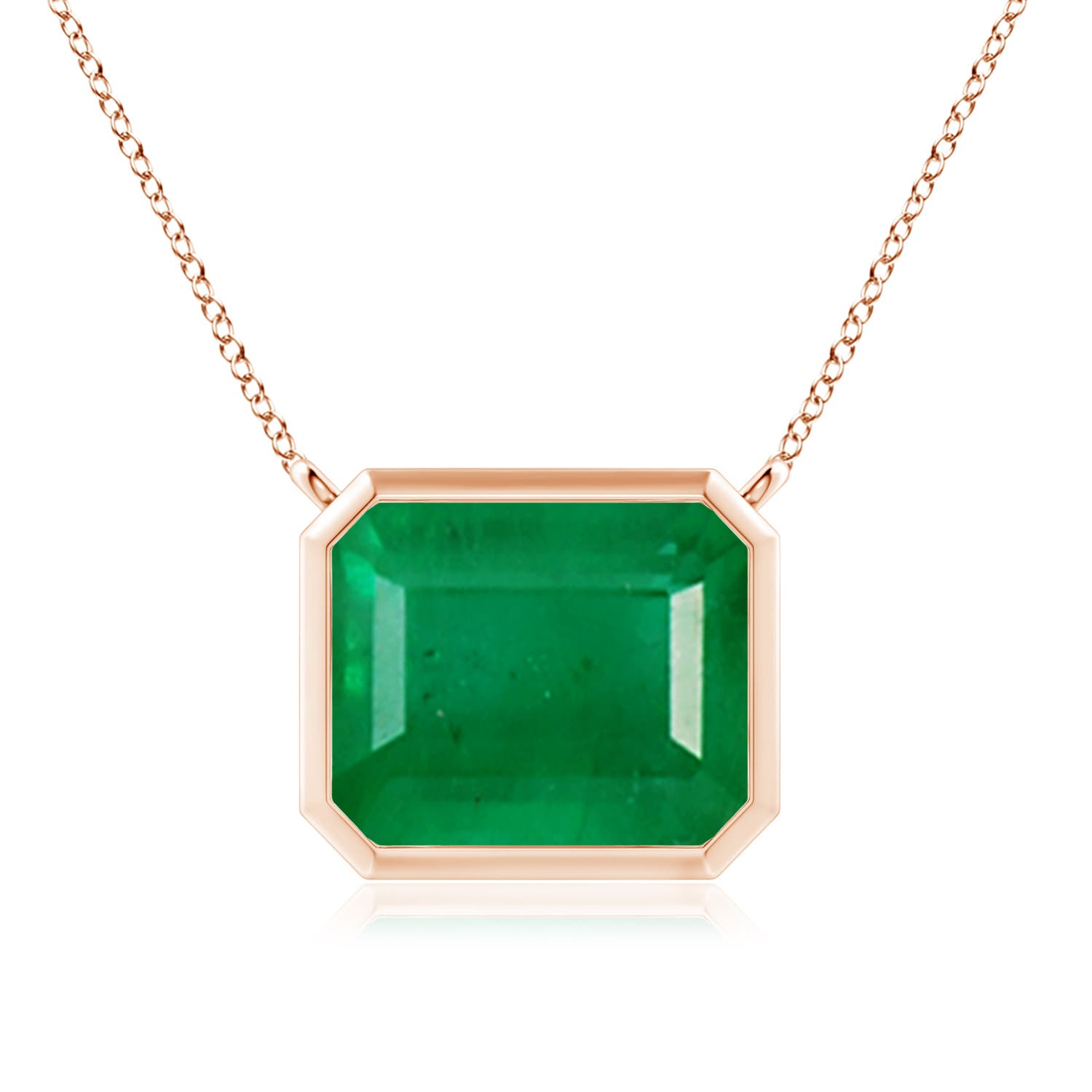 AA - Emerald / 5.75 CT / 14 KT Rose Gold