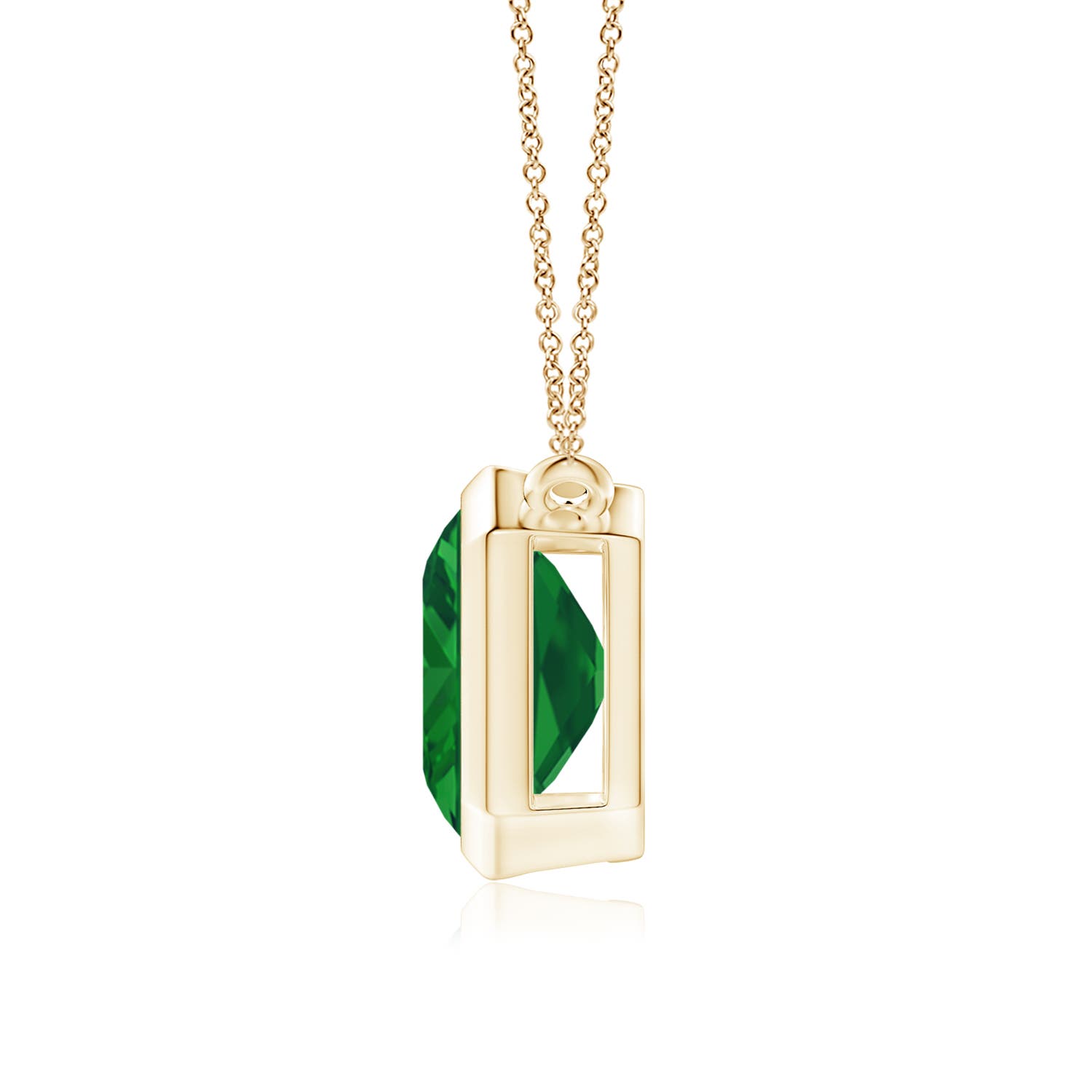 AAA - Emerald / 5.75 CT / 14 KT Yellow Gold