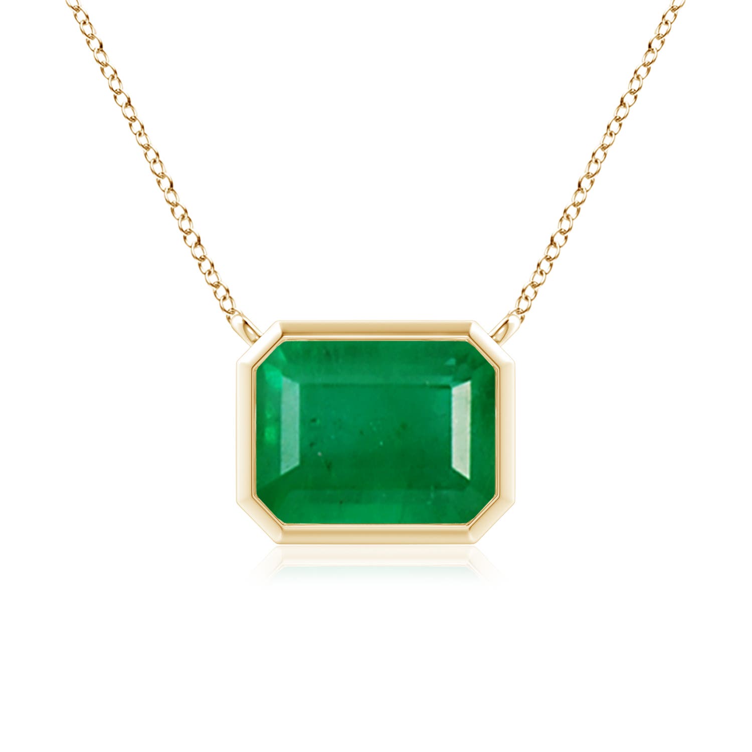 AA - Emerald / 2.25 CT / 14 KT Yellow Gold