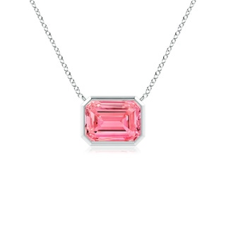 Emerald Cut Fancy Intense, VS2 Pink Diamond