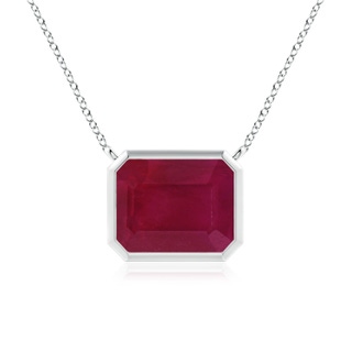 Emerald Cut A Ruby