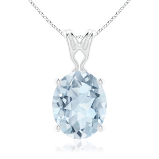 Oval A Aquamarine