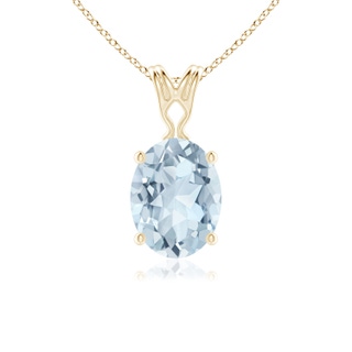 Oval A Aquamarine