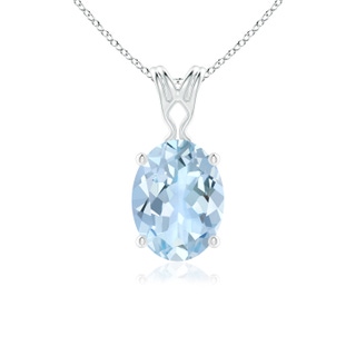 Oval AA Aquamarine