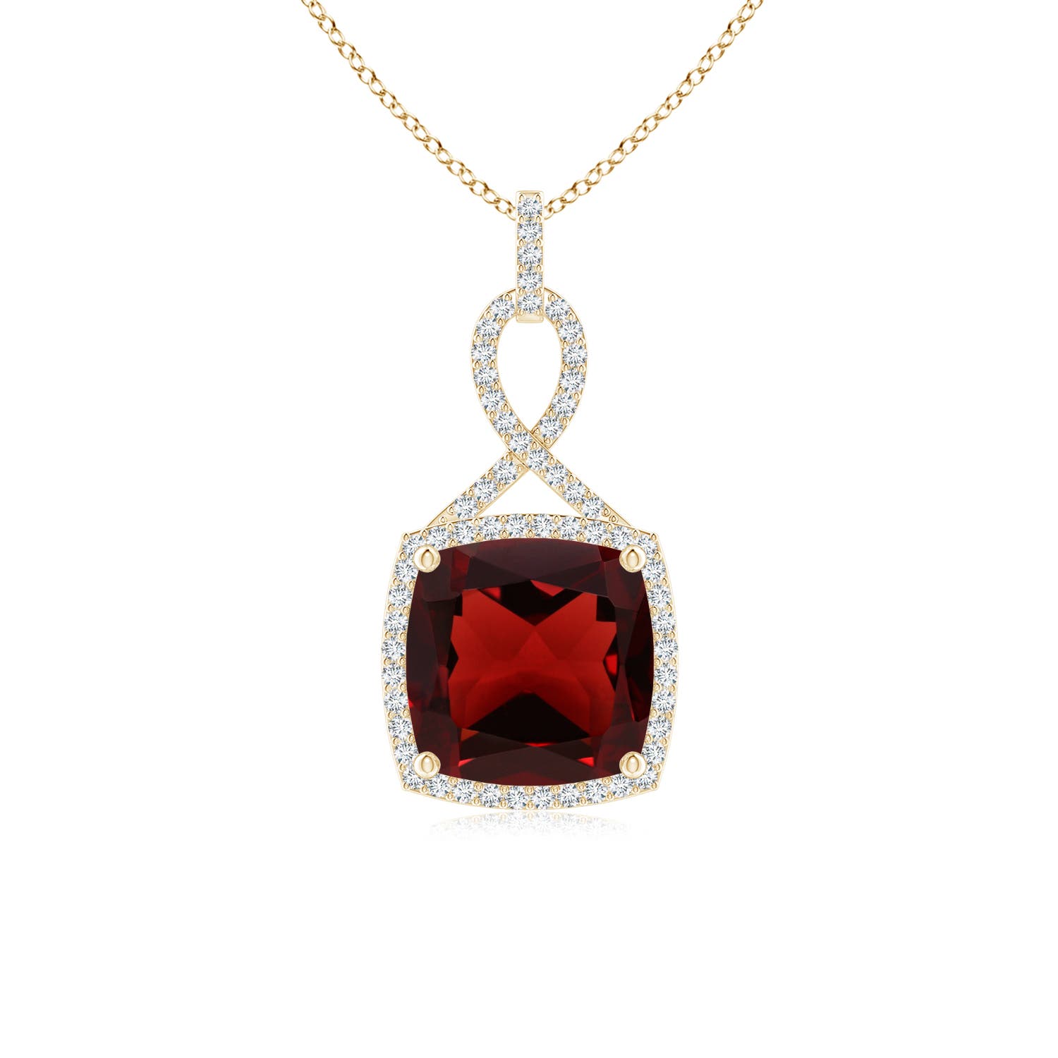 AAA - Garnet / 4.51 CT / 14 KT Yellow Gold