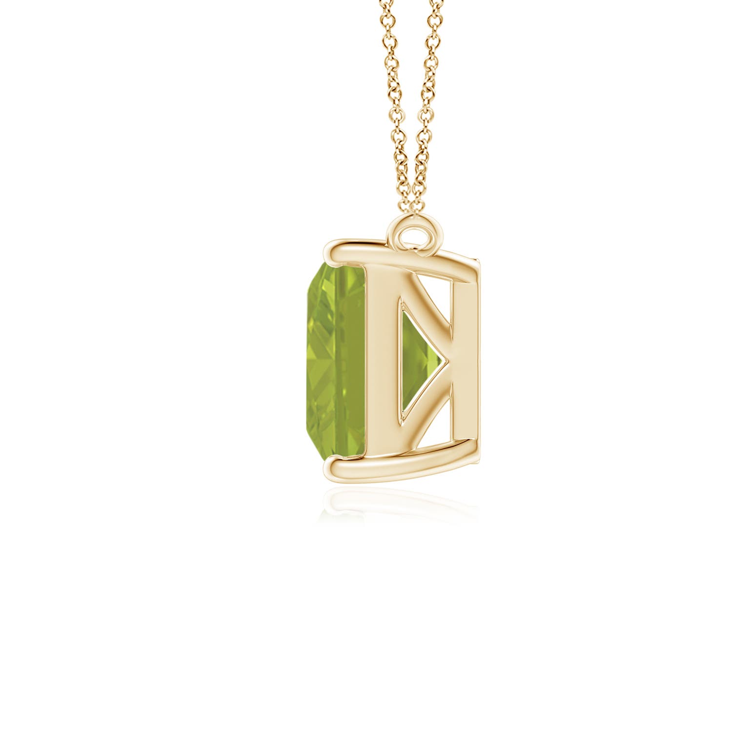 AA - Peridot / 2.35 CT / 14 KT Yellow Gold