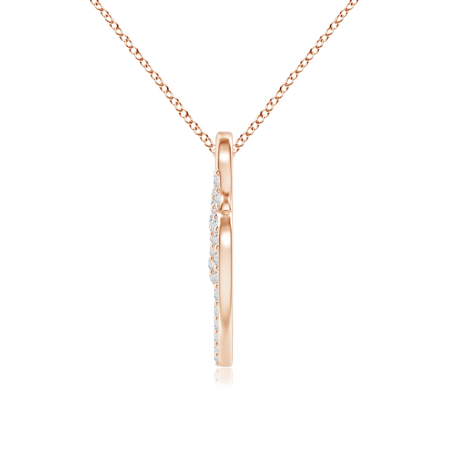 H, SI2 / 0.2 CT / 14 KT Rose Gold