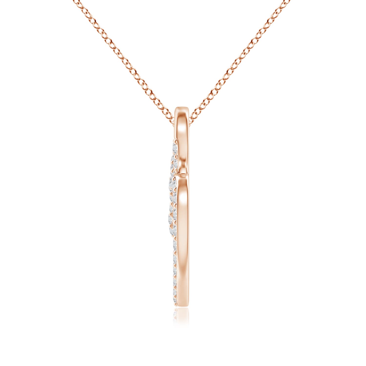 H, SI2 / 0.25 CT / 14 KT Rose Gold