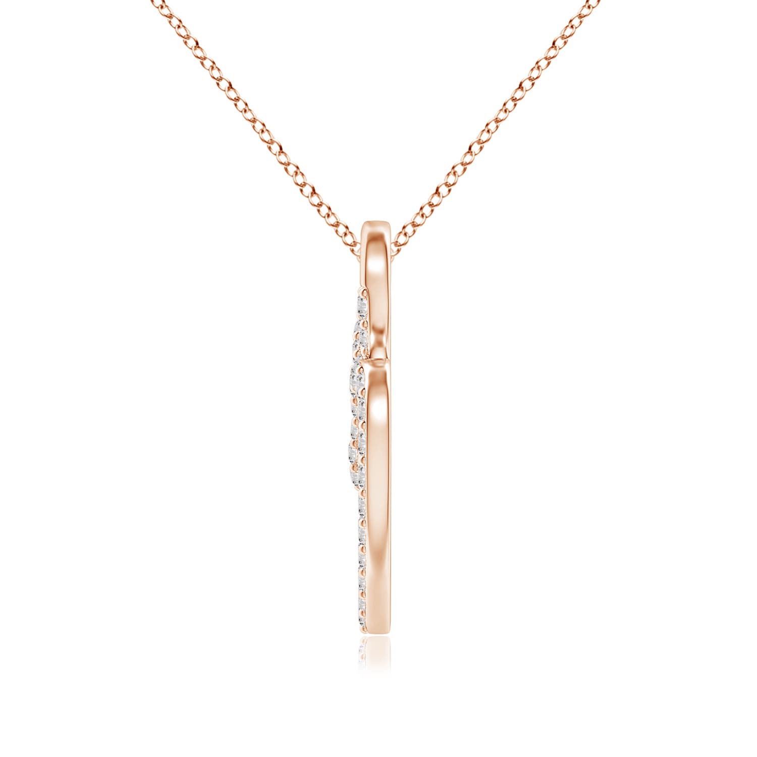 I-J, I1-I2 / 0.25 CT / 14 KT Rose Gold