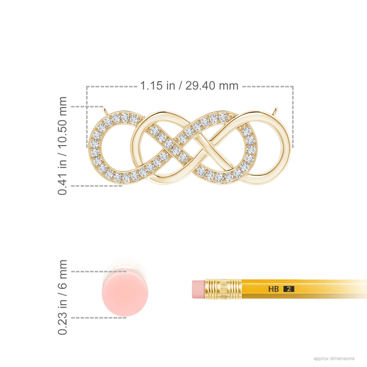 G, VS2 / 0.23 CT / 14 KT Yellow Gold